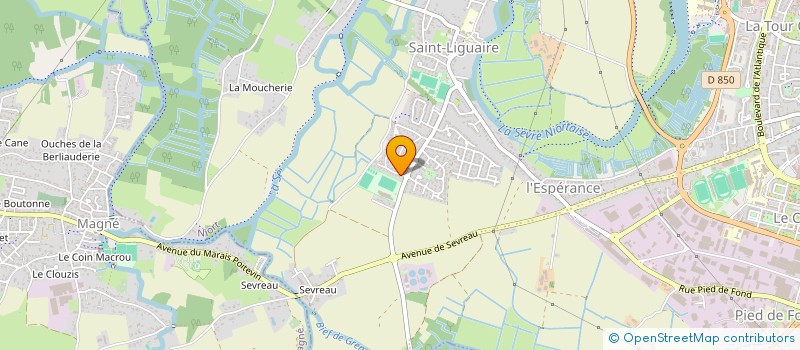localisation de l'entreprise MADAME SYLVIA VALENTIN à NIORT