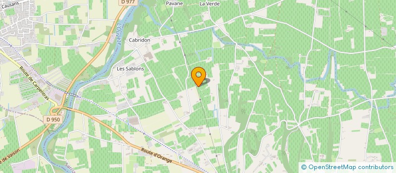 localisation de l'entreprise MADAME SYLVIA VALERO à SARRIANS
