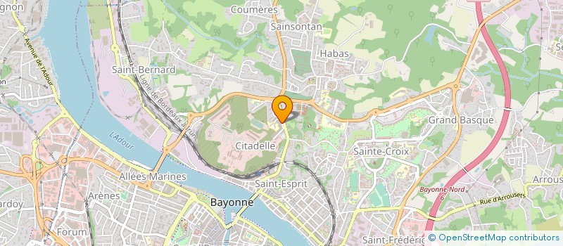 localisation de l'entreprise MADAME SYLVIA VIS à BAYONNE