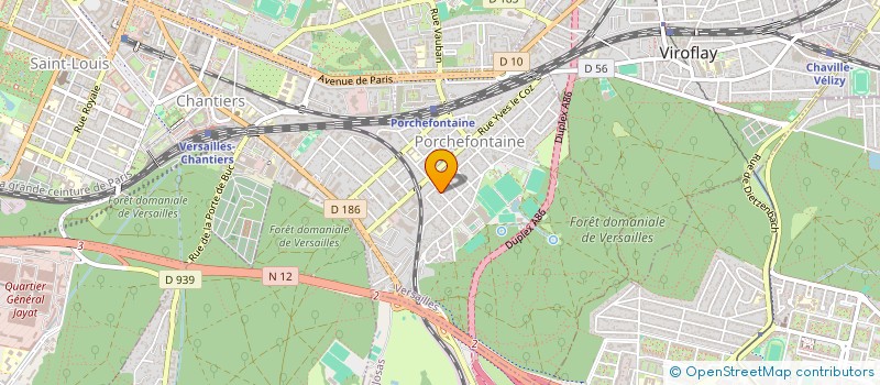 localisation de l'entreprise MADAME SYLVIA WEICHENBERGER à VERSAILLES