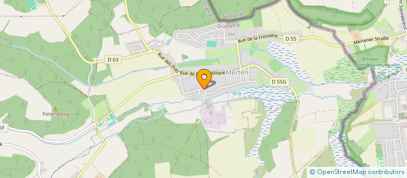 localisation de l'entreprise MADAME SYLVIA WOLF  FALCK