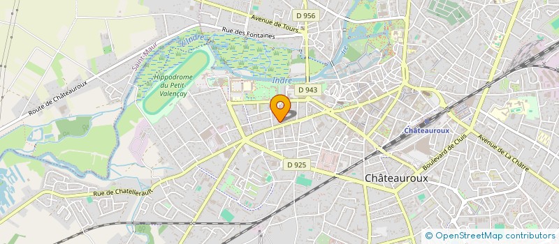 localisation de l'entreprise MADAME SYLVIA YAPO à CHATEAUROUX
