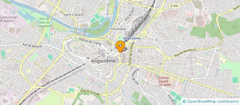 localisation de l'entreprise MADAME SYLVIANE ABDALLAH ABOUDOU à ANGOULEME