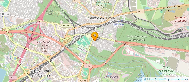 localisation de l'entreprise MADAME SYLVIANE ABIDI  SAINT-CYR-L'ECOLE