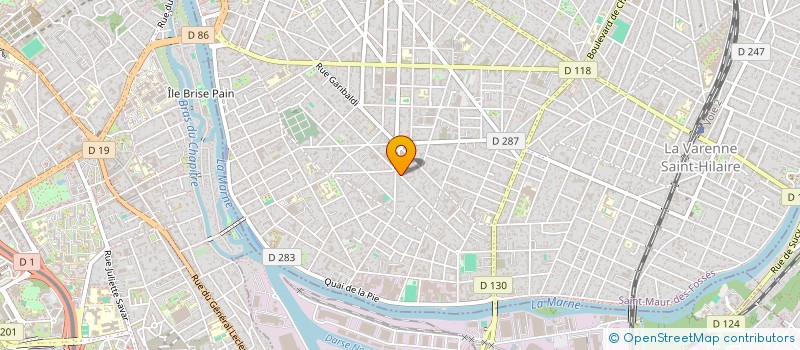 localisation de l'entreprise MADAME SYLVIANE ALLORI à SAINT-MAUR-DES-FOSSES