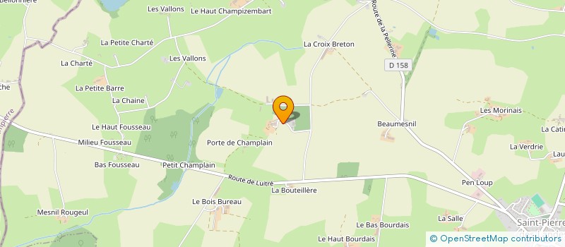 localisation de l'entreprise MADAME SYLVIANE AMIARD  ERNEE