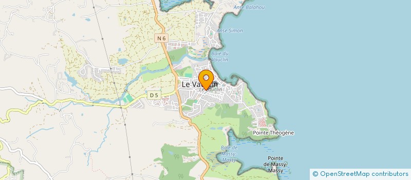 localisation de l'entreprise MADAME SYLVIANE BAPTE à VAUCLIN