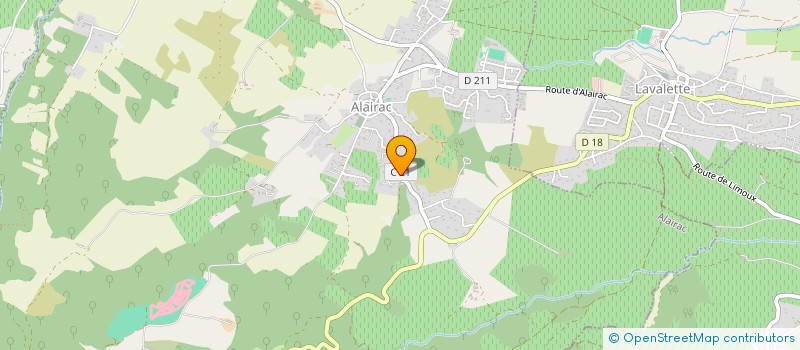 localisation de l'entreprise MADAME SYLVIANE BARDOU à ALAIRAC