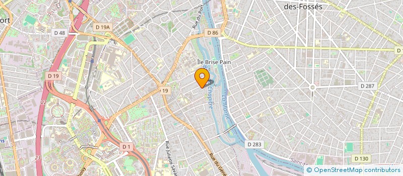 localisation de l'entreprise MADAME SYLVIANE BELHANDOUZ  VILLIERS-SAINT-GEORGES