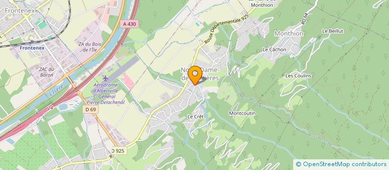 localisation de l'entreprise MADAME SYLVIANE BELLIL  NOTRE-DAME-DES-MILLIERES