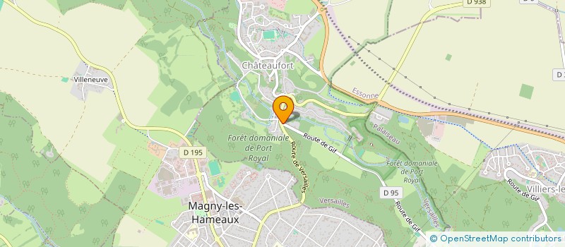 localisation de l'entreprise MADAME SYLVIANE BERTRAND  CHATEAUFORT