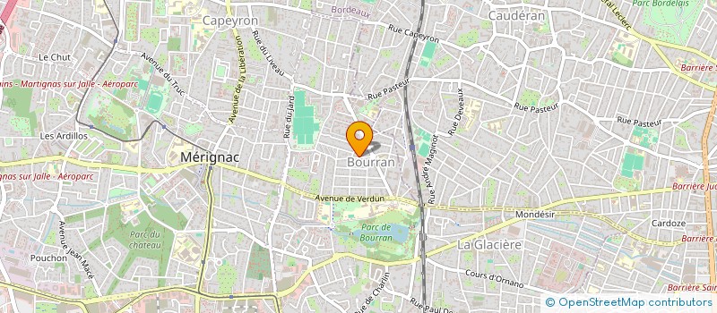 localisation de l'entreprise MADAME SYLVIANE BIROT à MERIGNAC