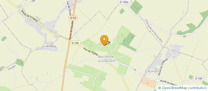 localisation de l'entreprise MADAME SYLVIANE BLONDEL  OUAINVILLE