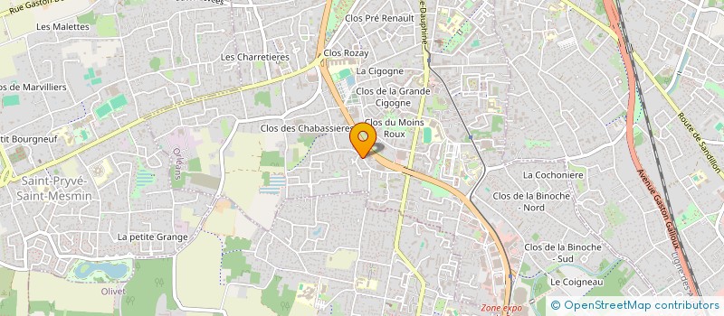 localisation de l'entreprise MADAME SYLVIANE BOTHEREAU  ORLEANS