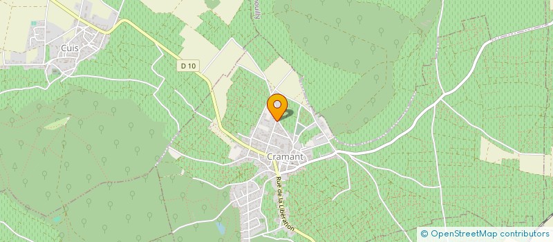 localisation de l'entreprise MADAME SYLVIANE BOUCHER à CRAMANT