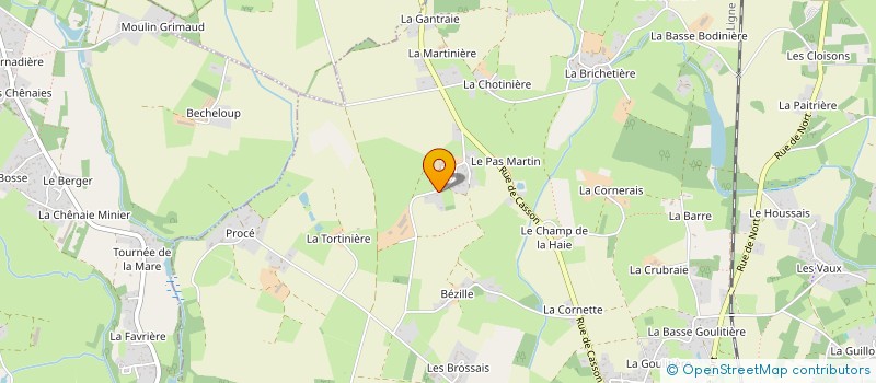 localisation de l'entreprise MADAME SYLVIANE CABOCHE  SUCE-SUR-ERDRE