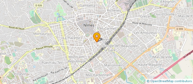 localisation de l'entreprise MADAME SYLVIANE CAMARASA à NIMES