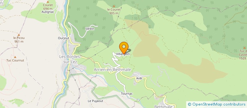 localisation de l'entreprise MADAME SYLVIANE COURGEAU à ARRIEN-EN-BETHMALE