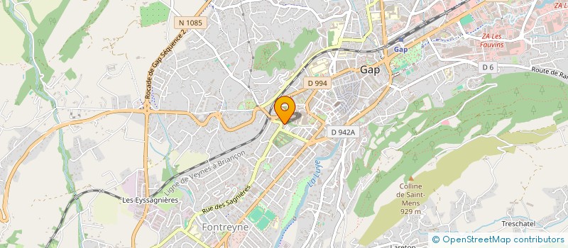 localisation de l'entreprise MADAME SYLVIANE CREPIN à GAP