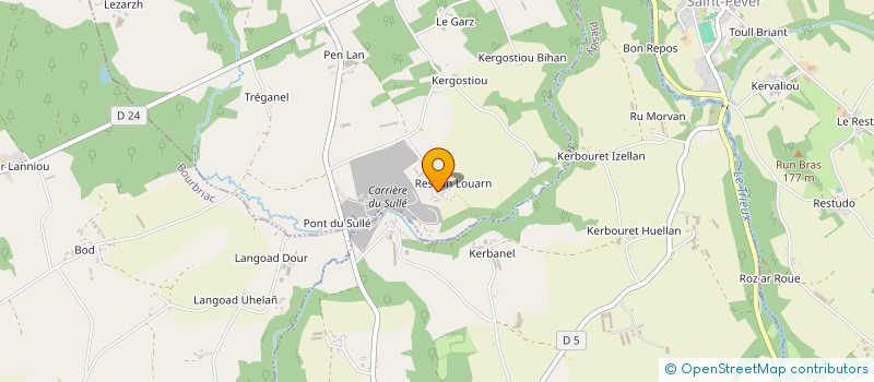 localisation de l'entreprise MADAME SYLVIANE CREURER  SAINT-ADRIEN