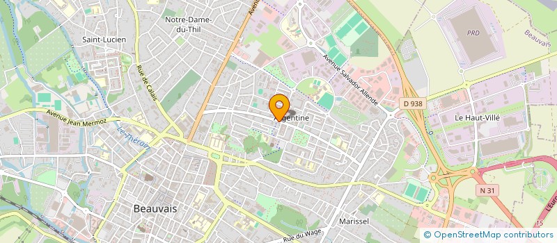 localisation de l'entreprise MADAME SYLVIANE DE BUYST à BEAUVAIS