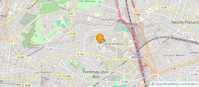 localisation de l'entreprise MADAME SYLVIANE DELBOIS à FONTENAY-SOUS-BOIS
