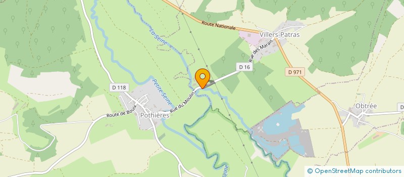 localisation de l'entreprise MADAME SYLVIANE DOMENICHINI  AMPILLY-LE-SEC