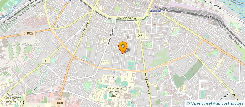 localisation de l'entreprise MADAME SYLVIANE DUBOIS à AMIENS