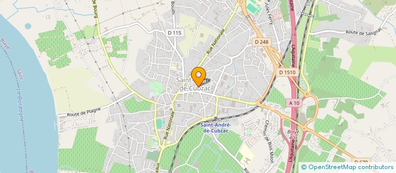 localisation de l'entreprise MADAME SYLVIANE ETCHECOPAR à SAINT-ANDRE-DE-CUBZAC