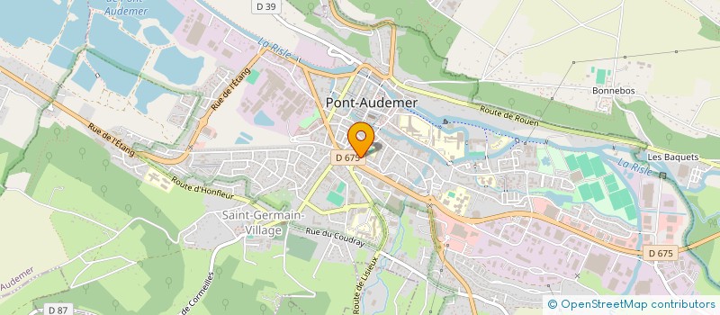localisation de l'entreprise MADAME SYLVIANE FAUQUET à PONT-AUDEMER