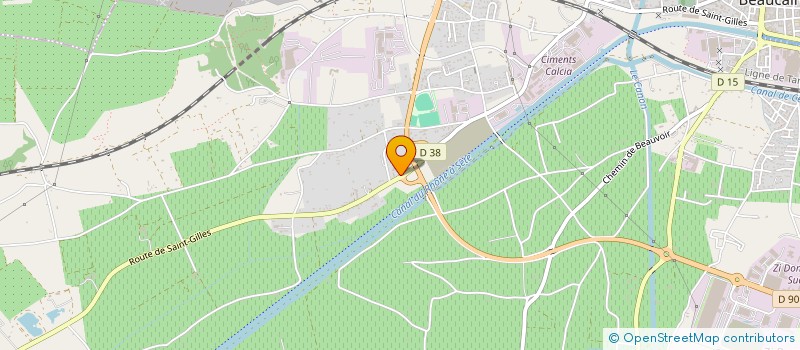 localisation de l'entreprise MADAME SYLVIANE FEDERIGHI  BEAUCAIRE