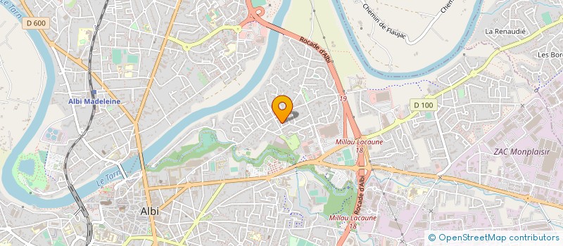 localisation de l'entreprise MADAME SYLVIANE FIEU à ALBI