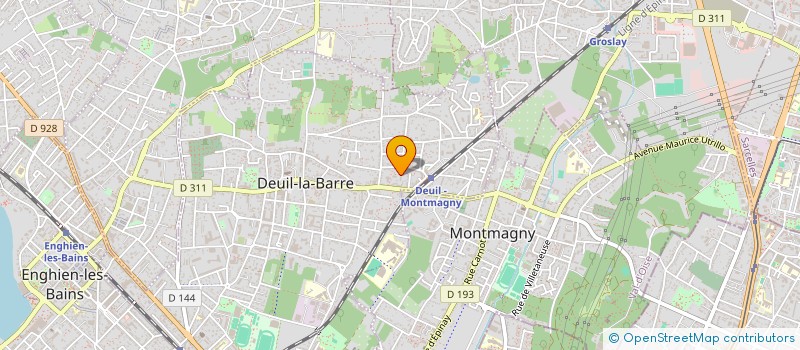 localisation de l'entreprise MADAME SYLVIANE FRUIT  DEUIL-LA-BARRE