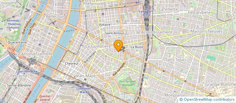 localisation de l'entreprise MADAME SYLVIANE GAUTHIER  LYON