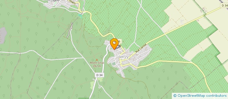 localisation de l'entreprise MADAME SYLVIANE GEORGELET  VERZY