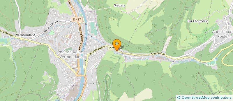 localisation de l'entreprise MADAME SYLVIANE GHISALBERTI  PONT-DE-ROIDE-VERMONDANS