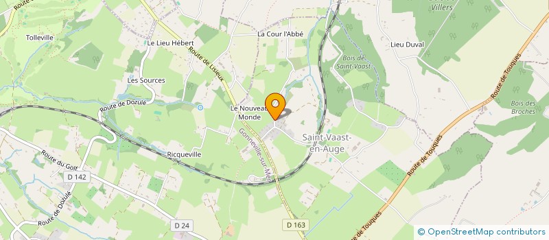 localisation de l'entreprise MADAME SYLVIANE GIFFARD à SAINT-VAAST-EN-AUGE