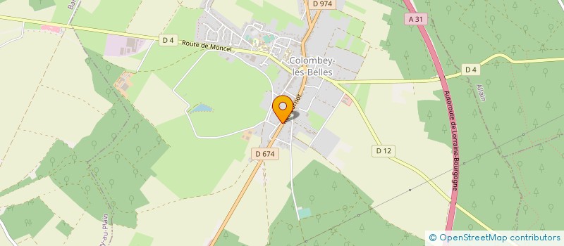 localisation de l'entreprise MADAME SYLVIANE GIGOUT à COLOMBEY-LES-BELLES