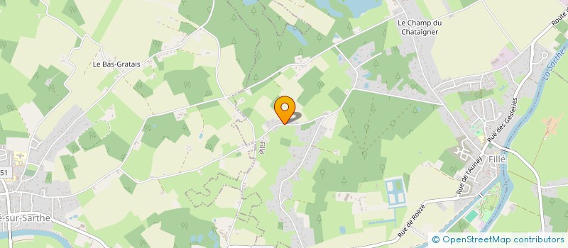 localisation de l'entreprise MADAME SYLVIANE GROSBOIS  FILLE