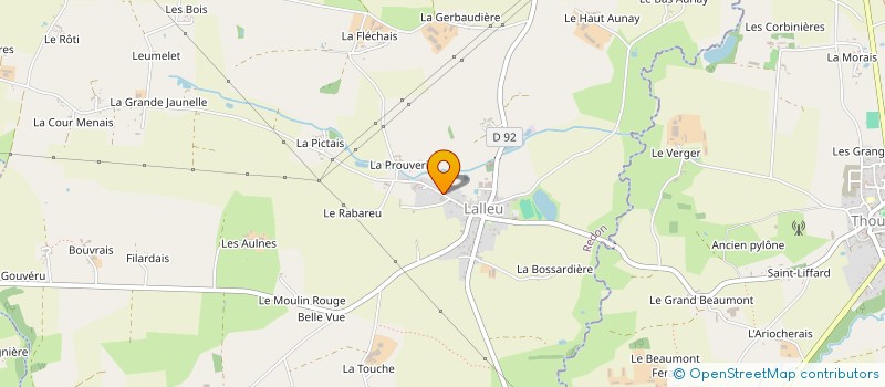 localisation de l'entreprise MADAME SYLVIANE GROT  LALLEU