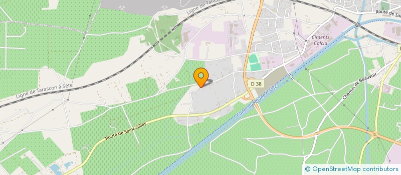 localisation de l'entreprise MADAME SYLVIANE GUSTIAUX à BEAUCAIRE