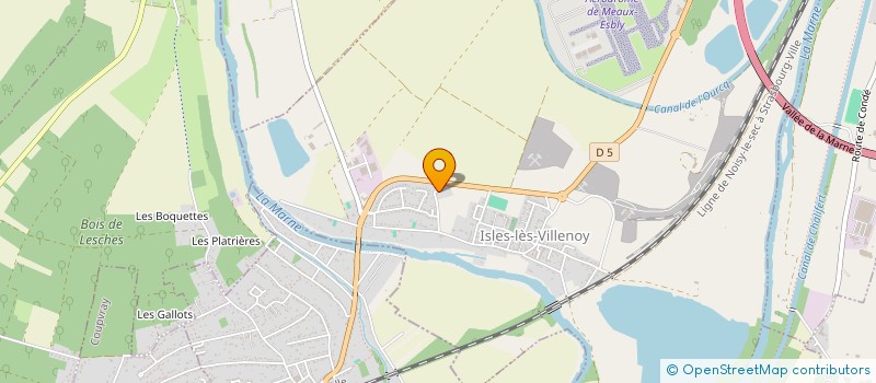 localisation de l'entreprise MADAME SYLVIANE HUTTARD  ISLES-LES-VILLENOY