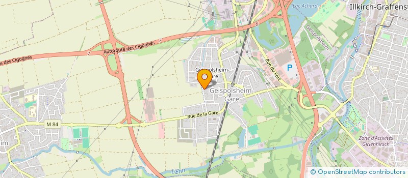 localisation de l'entreprise MADAME SYLVIANE KOCH  GEISPOLSHEIM