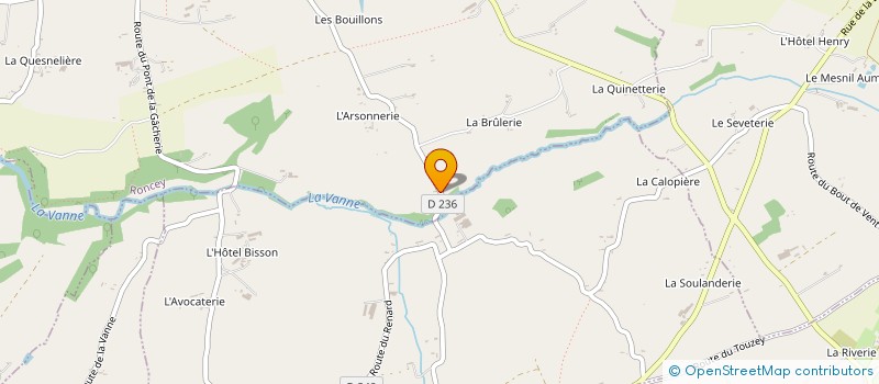 localisation de l'entreprise MADAME SYLVIANE LAISNEY  RONCEY