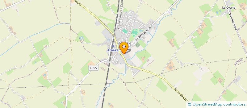 localisation de l'entreprise MADAME SYLVIANE LAMIE  RUBROUCK