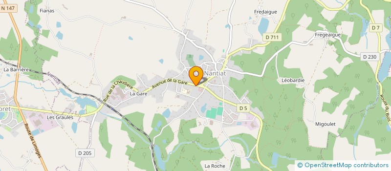 localisation de l'entreprise MADAME SYLVIANE LATOUR à COMPREIGNAC