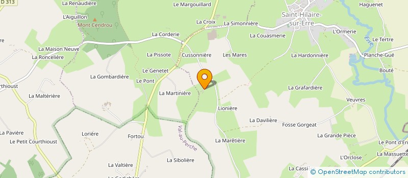 localisation de l'entreprise MADAME SYLVIANE LECOURBE à SAINT-HILAIRE-SUR-ERRE