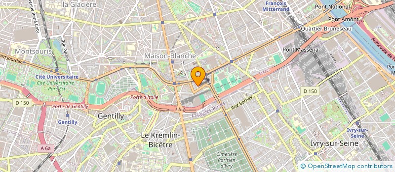 localisation de l'entreprise MADAME SYLVIANE LEMY  PARIS