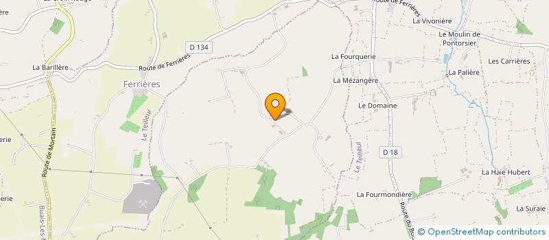 localisation de l'entreprise MADAME SYLVIANE LETOURNEUR  BUAIS-LES-MONTS