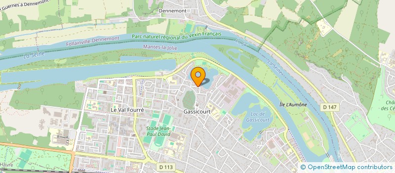 localisation de l'entreprise MADAME SYLVIANE MACKE  MANTES-LA-JOLIE